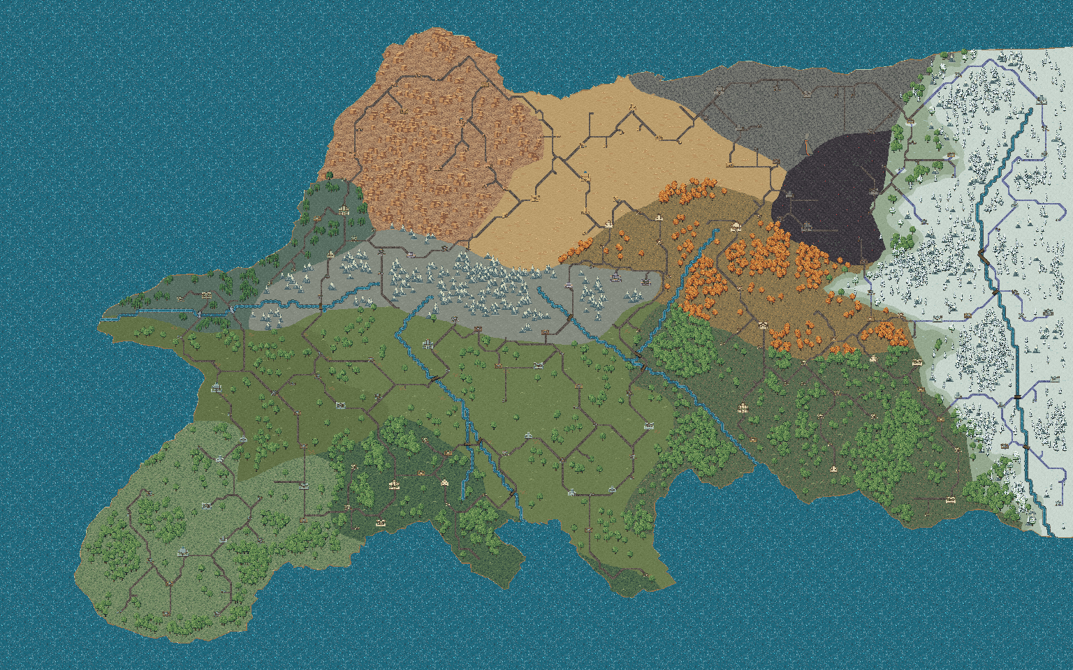 The open world of Eldara